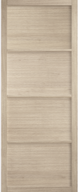 Soho Blonde Oak 4 Panel Internal Door