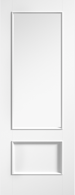 Murcia Glazed white primed internal door