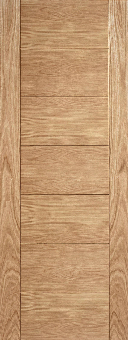 Carini internal oak door, prefinished.