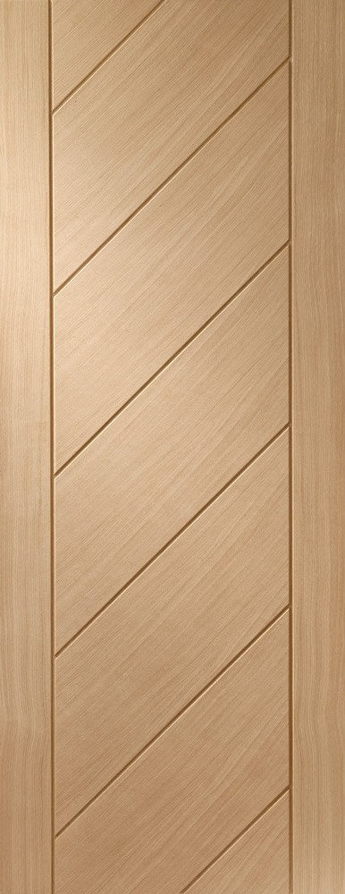 Monza internal oak door, unfinished.